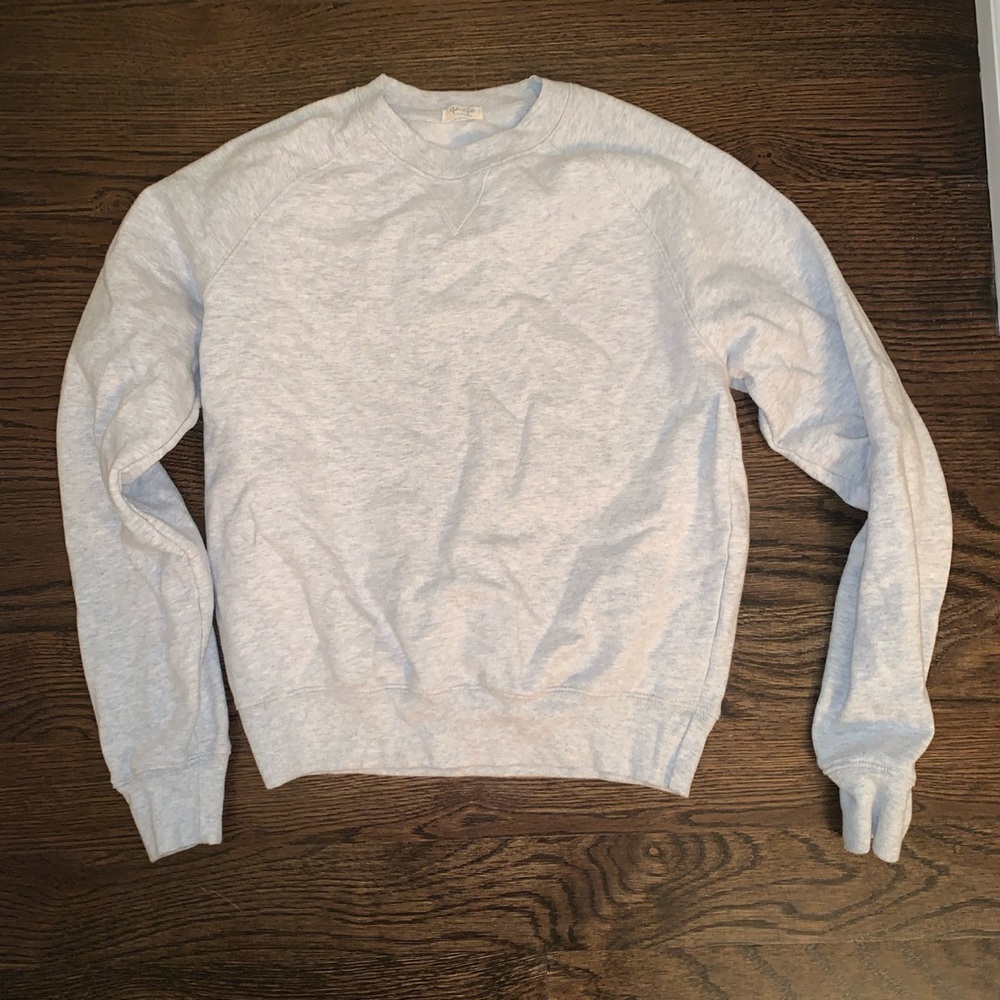 Grey brandy Melville crewneck